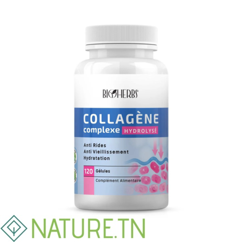 BIOHERBS COLLAGENE COMPLEXE HYDROLYSE 120 GELULES 2