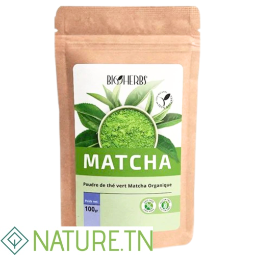 BIOHERBS MATCHA TEA POUDRE 100GR 1
