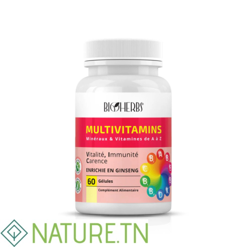 BIOHERBS MULTIVITAMINS 60 GELULES 1