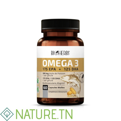BIOHERBS OMEGA 3 60 CAPSULES 1