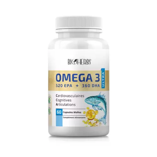 BIOHERBS OMEGA 3 ULTRA 60 CAPSULES 1