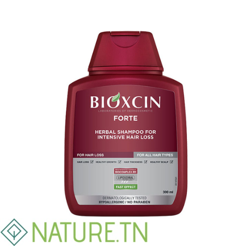 BIOXSINE SHAMPOOING ANTI CHUTE FORTE TOUS TYPES DE CHEVEUX 300ML 1