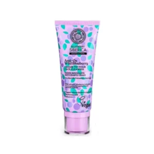 BLUEBERRY SIBERICA PROFESSIONAL ANTI OX WILD BLUEBERRY CREME MOUSSANTE NETTOYANTE VISAGE 100ML