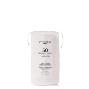 BYPHASSE COTON DEMAQUILLANT DISQUES OVALES 50 UNITES