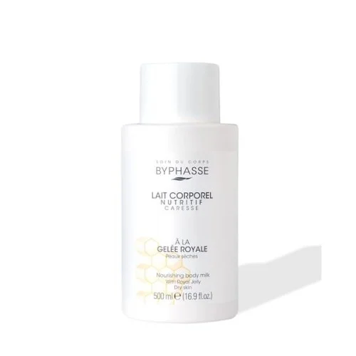 BYPHASSE LAIT CORPOREL NUTRITIF A LA GELEE ROYALE 500ML 1