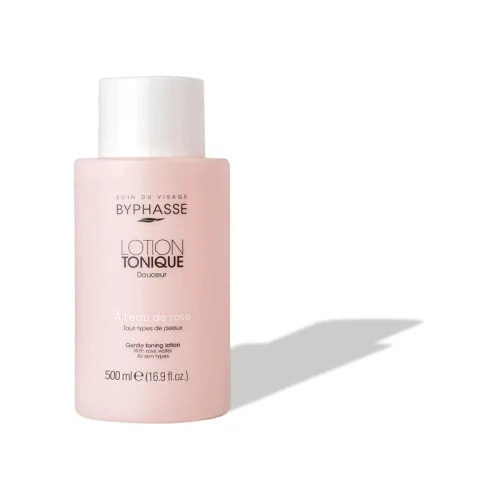 BYPHASSE LOTION TONIQUE A L’EAU DE ROSE 500ML 2