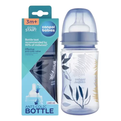 CANPOL BABIES BIBERON ANTI COLIC 3M+ 240ML REF 35/240 1