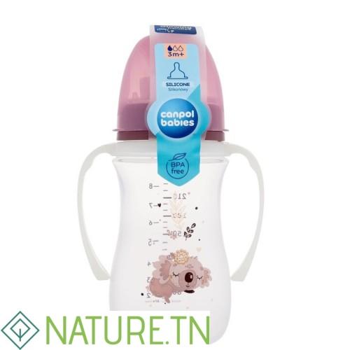 CANPOL BABIES BIBERON ANTI COLIQUE 240ML 3M+ 35/237 1