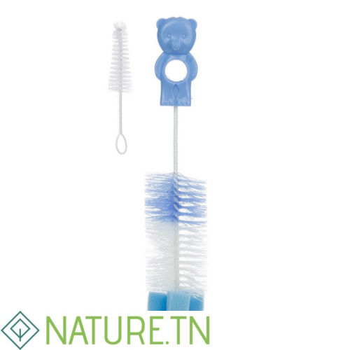CANPOL BABIES GOUPILLON BIBERONS ET TETINES AVEC EPONGE 2/410 1