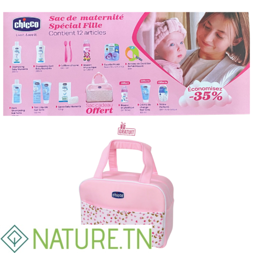 CHICCO SAC MATERNITE FILLE 12 ARTICLES 1