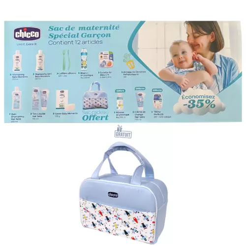 CHICCO SAC MATERNITE GARCON 12 ARTICLES 1