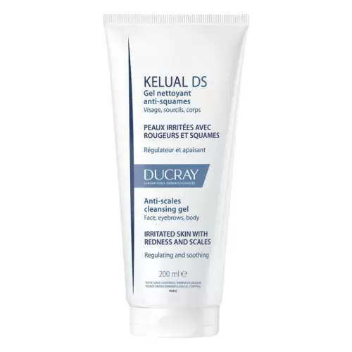 DUCRAY KELUALDS GEL NETTOYANT ANTI SQUAMES 200 ML 1