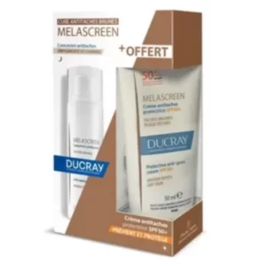 DUCRAY PACK MELASCREEN CONCENTRE ANTI TACHES 30ML+MELASCREEN ECRAN CREME ANTI TACHE SPF50+50ML (OFFERT)
