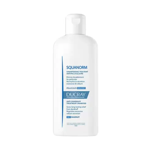 DUCRAY SQUANORM SHAMPOOING PELLICULES GRASSES 200ML 2