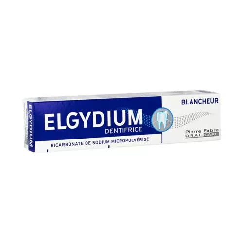 ELGYDIUM DENTIFRICE BLANCHEUR 75ML 1