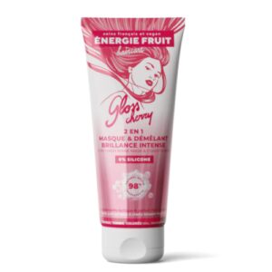 ENERGIE FRUIT MASQUE 2 EN 1 GLOSS CHERRY COMPLEXE ACIDE LACTIQUE & CERISIER 200ML