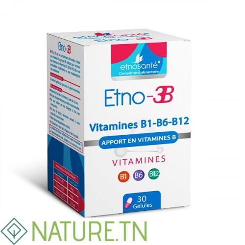 ETNOSANTE ETNO-3B APPORT EN VITAMINES B 30 GELULES 1