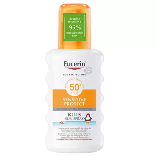 EUCERIN SUN PROTECTION SENSITIVE PROTECT KIDS SPRRAY SOLAIRE SPF50+ 200ML 1