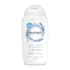FEMFRESH ACTIVE WASH GEL LAVANT INTIME 250ML