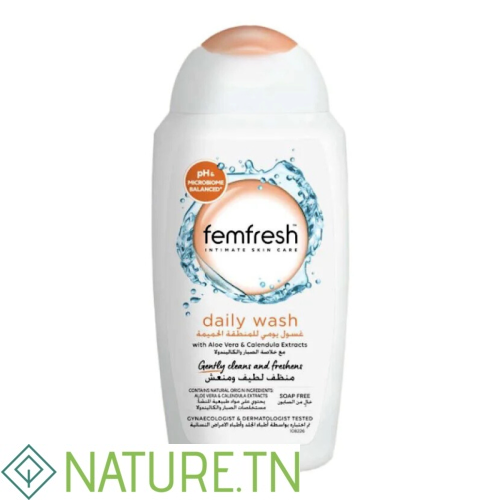 FEMFRESH DAILY WASH GEL LAVANT INTIME DOUX 250ML 2