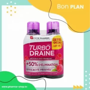 FORTE PHARMA TURBO DRAINE DUO FRAMBOISE (-50% SUR LE 2 EME )