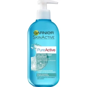 GARNIER PUREACTIVE GEL NETTOYANT ASSAINISSANT 200 ML