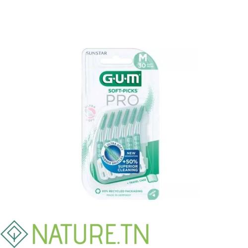 GUM CURE DENTS SOFT PICKS PRO 690 M B/30 2