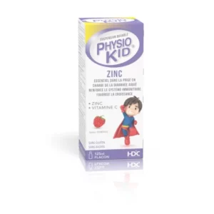 HDC PHYSIO KID ZINC FRAMBOISE 125ML