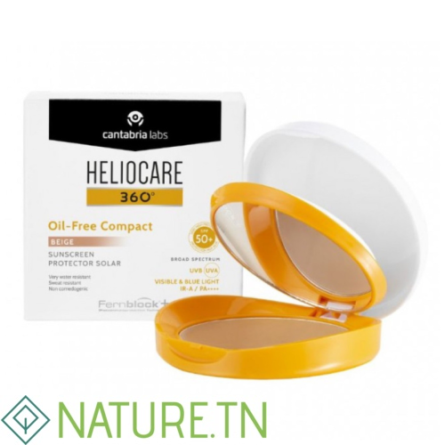 HELIOCARE 360° COMPACT OIL FREE BEIGE SPF50+ 10GR 1