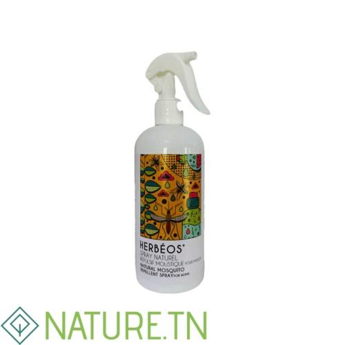 HERBEOS SPRAY NATUREL REPULSIF MOUSTIQUE POUR MAISON 400ML 2 HERBEOS SPRAY NATUREL REPULSIF MOUSTIQUE POUR MAISON 400ML 2