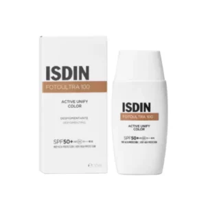 ISDIN PHOTOPROTECTION ECRAN SOLAIRE ACTIVE UNIFY FUSION FLUIDE TEINTEE SPF50+ 50ML