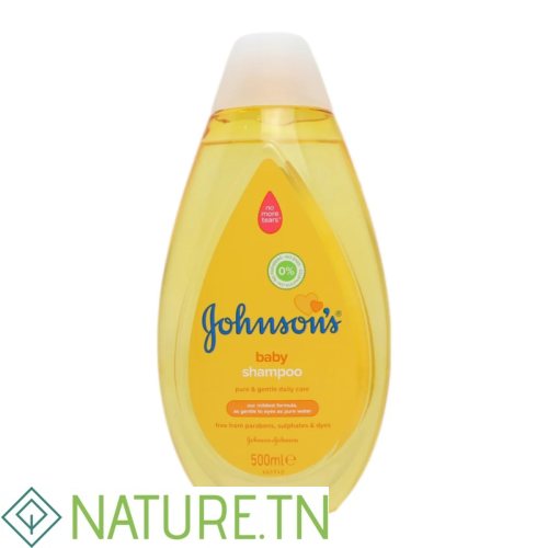 JOHNSONS SHAMPOOING POUR BEBES 500ML 3 JOHNSONS SHAMPOOING POUR BEBES 500ML