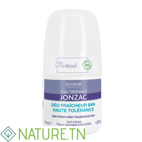 JONZAC DEO FRAICHEUR 24H ANTI TRACES PEAUX NORMALES A SENSIBLES 50ML 2