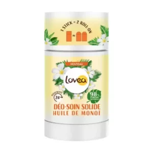 LOVEA DEODORANT SOIN SOLIDE HUILE DE MONOI 50GR