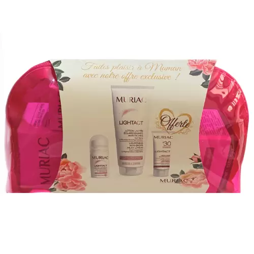 MURIAC TROUSSE ROUTINE ECLAIRCISSANTE CORPS DEO+LOTION+CREME MAINS (OFFERT) 1