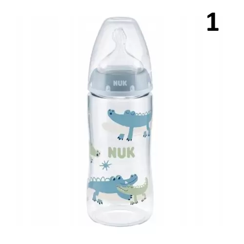 NUK FIRST CHOICE+ BIBERON TEMPERATURE CONTROL 0-6M 300ML 1