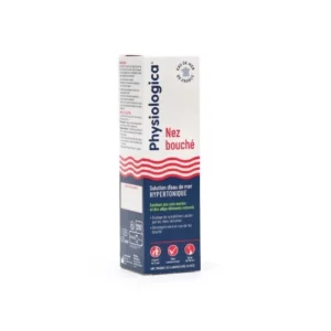 PHYSIOLOGICA NEZ BOUCHÉ SOLUTION D’EAU DE MER HYPERTONIQUE SPRAY 100ML