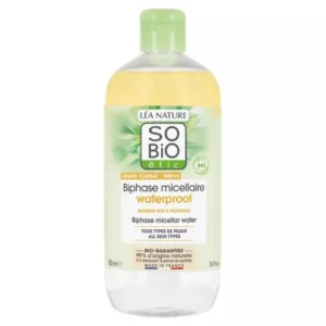 SO BIO EAU MICELLAIRE BIPHASIQUE WATERPROOF 500ML