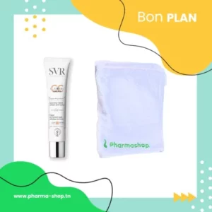 SVR CLAIRIAL CC CREME LIGHT SPF50 40ML+SERVIETTE PHARMASHOP (OFFERTE)