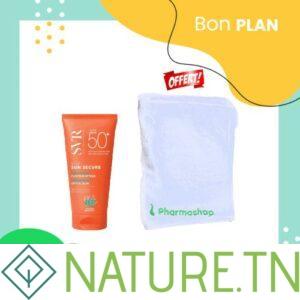 SVR SUN SECURE BLUR SPF50+ 50ML+SERVIETTE PHARMASHOP (OFFERTE)
