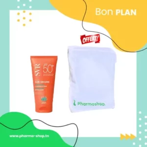 SVR SUN SECURE BLUR SPF50+ 50ML+SERVIETTE PHARMASHOP (OFFERTE)
