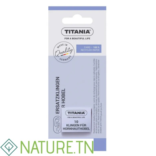 TITANIA LAME DE RECHARGE POUR RABOT 1