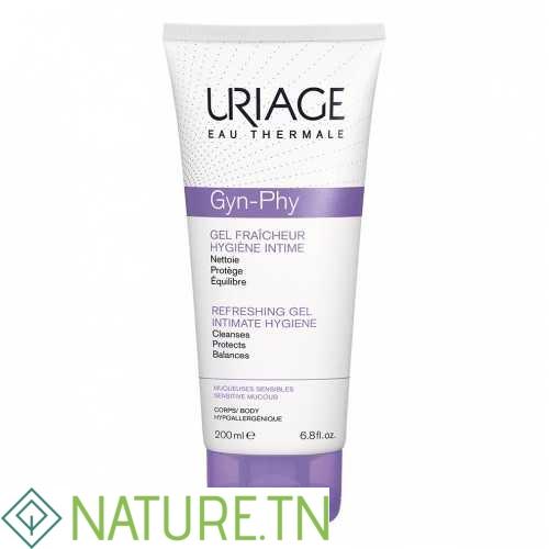 URIAGE GYN PHY GEL FRAICHEUR HYGIENE INTIME MUQUEUSES SENSIBLES 200ML 1