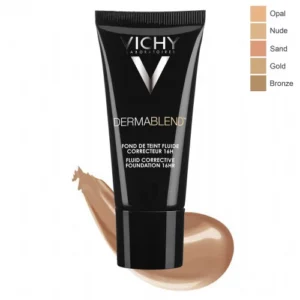 VICHY DERMABLEND FOND DE TEINT FLUID CORRECTEUR 16H TEINTE 35 SAND SPF28 30ML