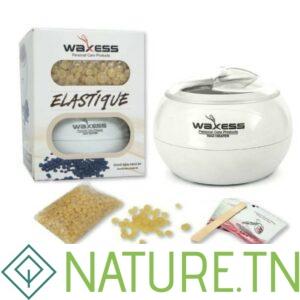 WAXESS KIT CHAUFFE CIRE ELASTIQUE 100ML
