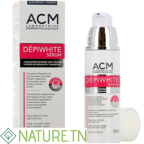 ACM DEPIWHITE SERUM CONCENTRE INTENSIF ANTI TACHES 30ML 1