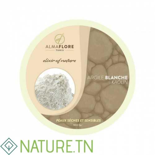 ALMAFLORE ARGILE BLANCHE SURFINE 100 G 1