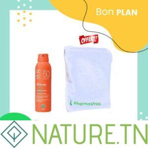 B.P SVR SUN SECURE BRUME SPF50+ 200ML+SERVIETTE PHARMASHOP (OFFERTE)