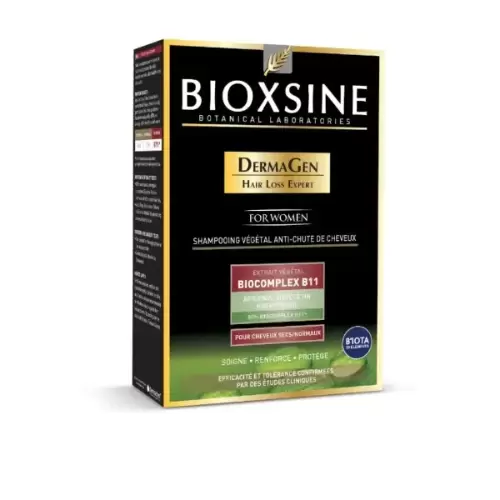 BIOXSINE FEMINA SHAMPOING ANTI CHUTE CHEVEUX SECS NORMAUX 300ML 2
