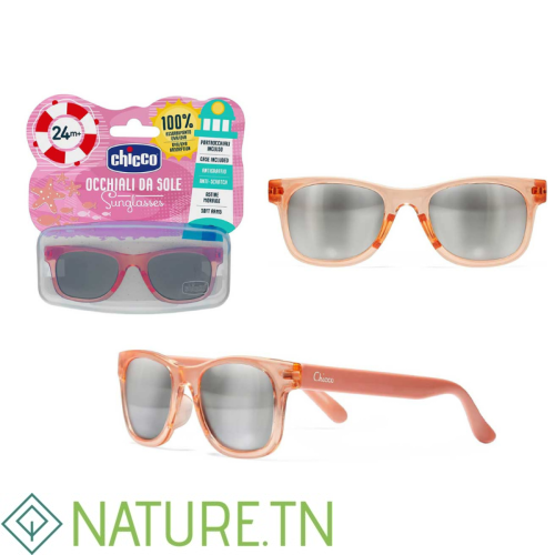 CHICCO LUNETTES DE SOLEIL FILLE ROSE 24M+ 3 CHICCO LUNETTES DE SOLEIL FILLE ROSE 24M+